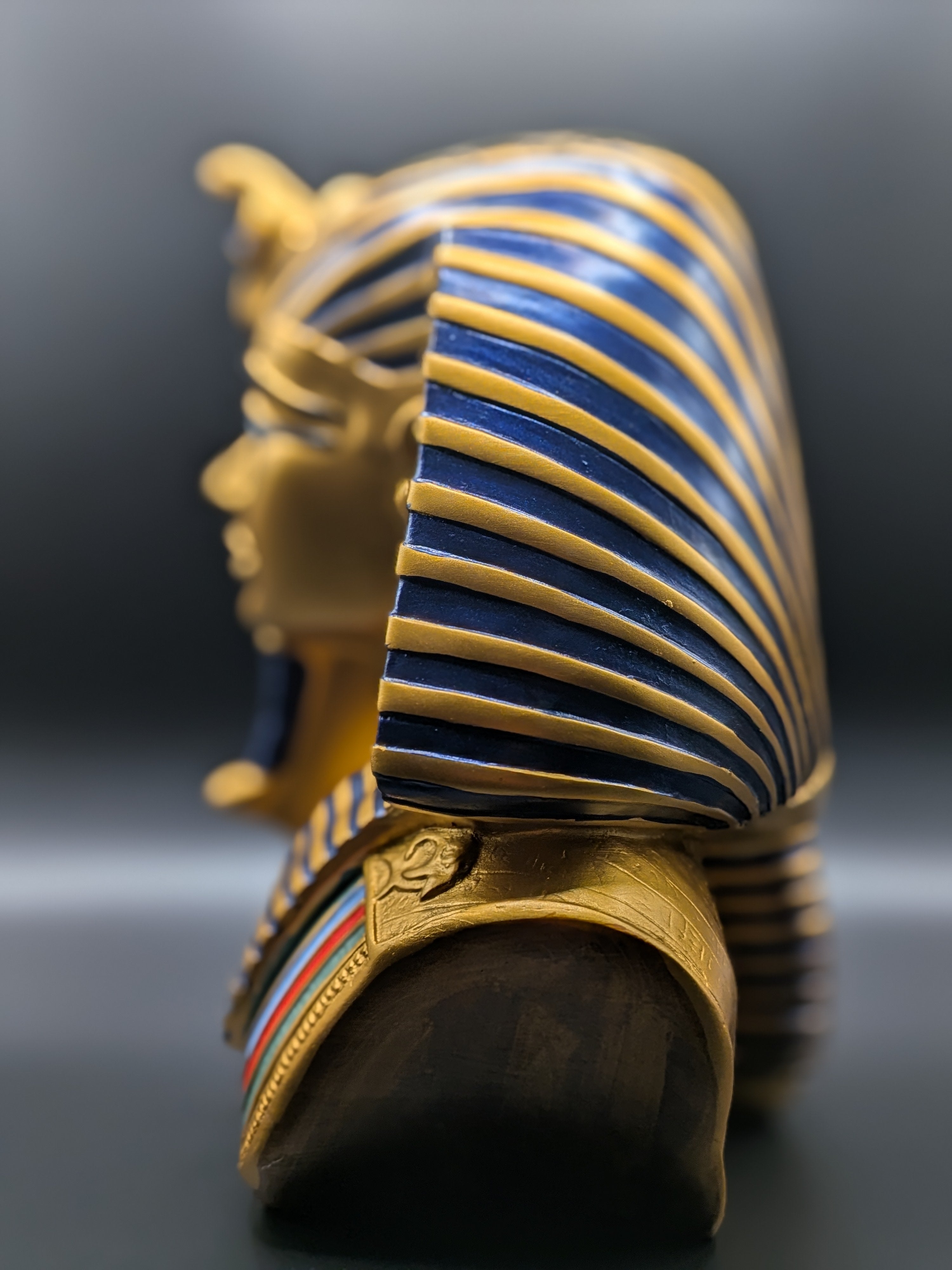 King Tutankhamun Bust Figurine