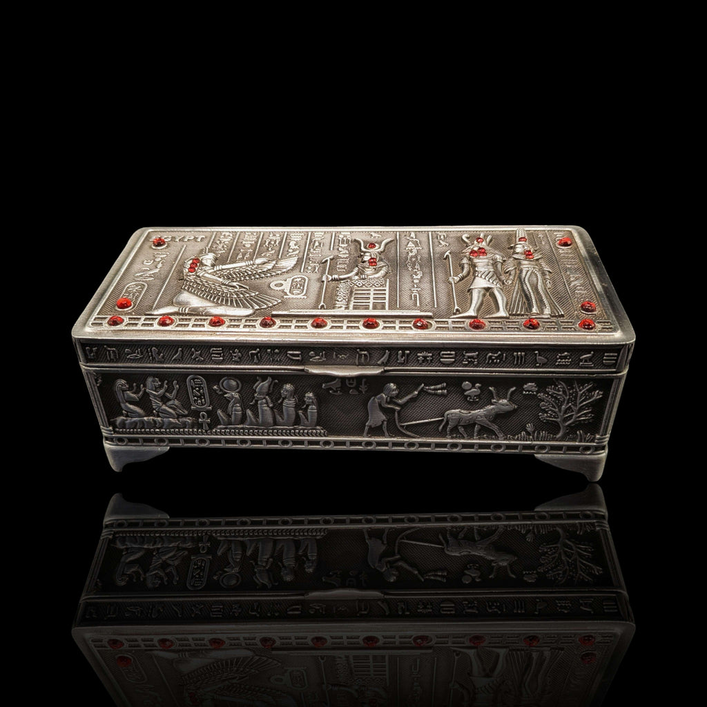 Metal Egyptian Jewellery Box