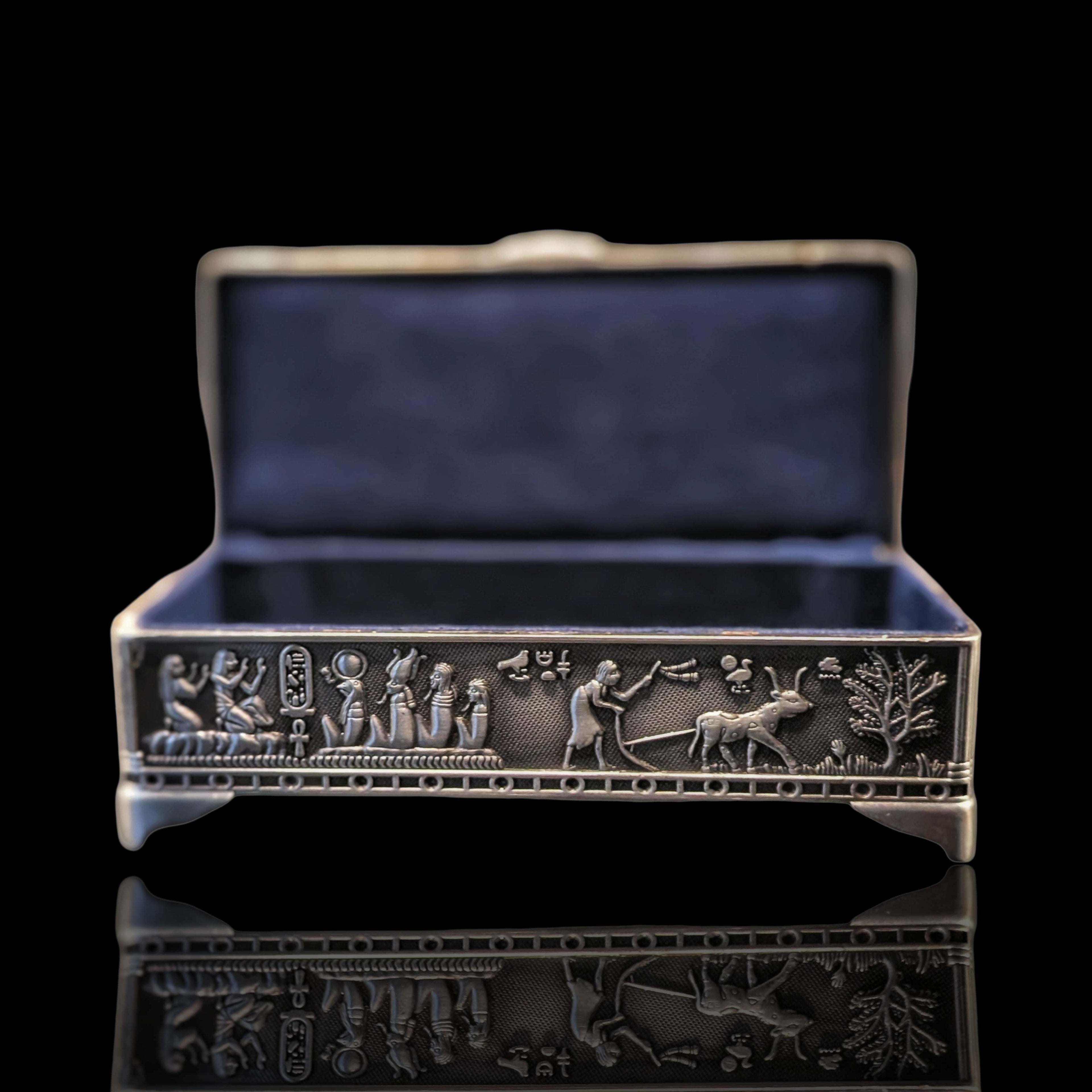 Metal Egyptian Jewellery Box