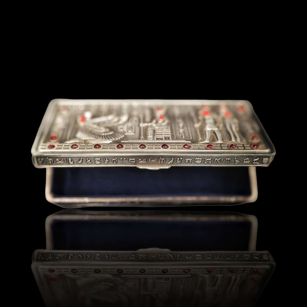 Metal Egyptian Jewellery Box
