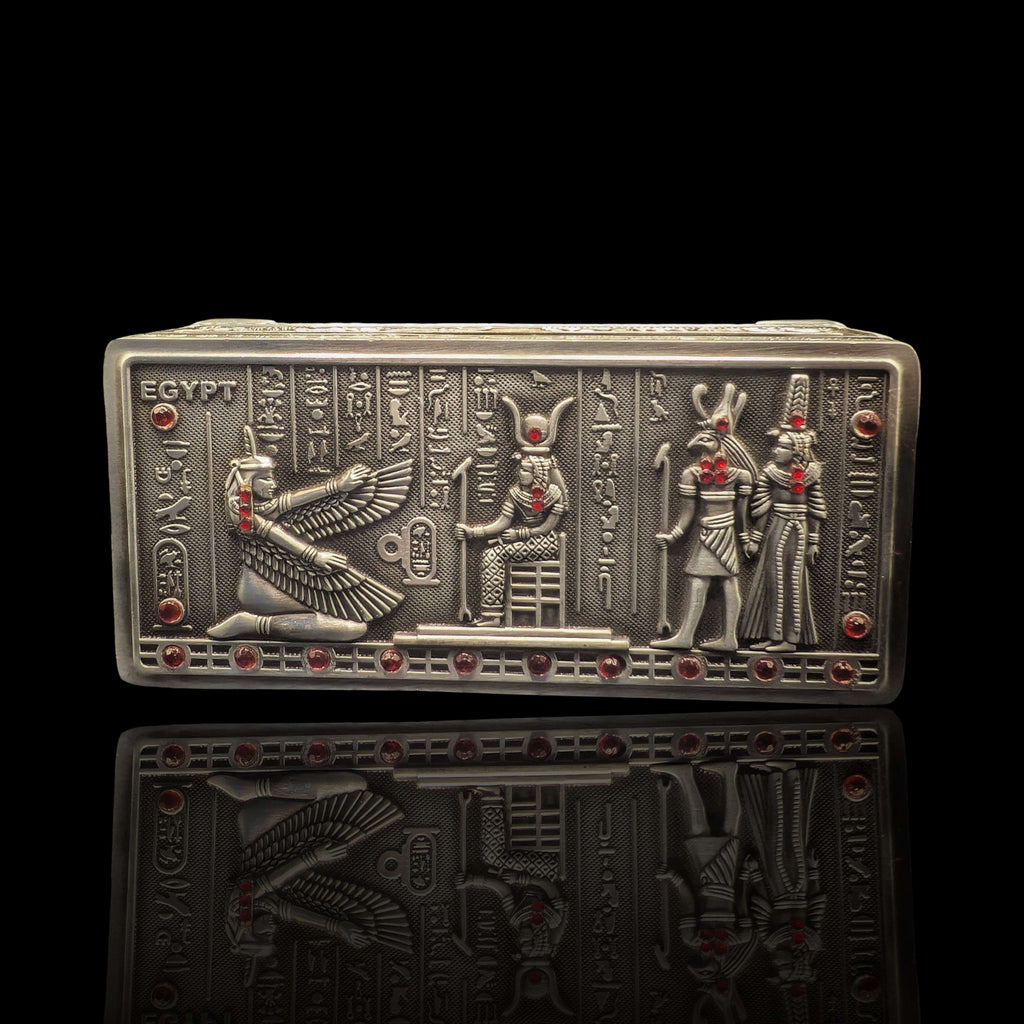 Metal Egyptian Jewellery Box
