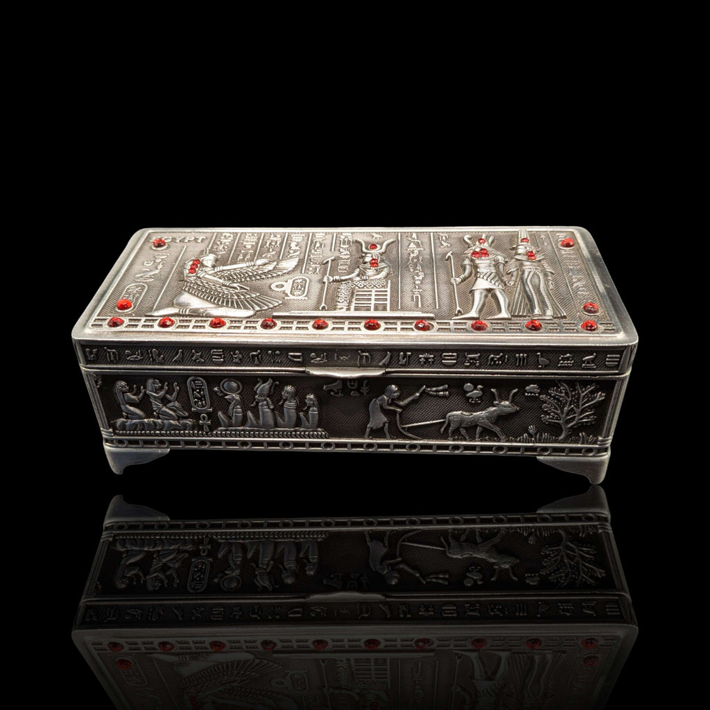 Metal Egyptian Jewellery Box