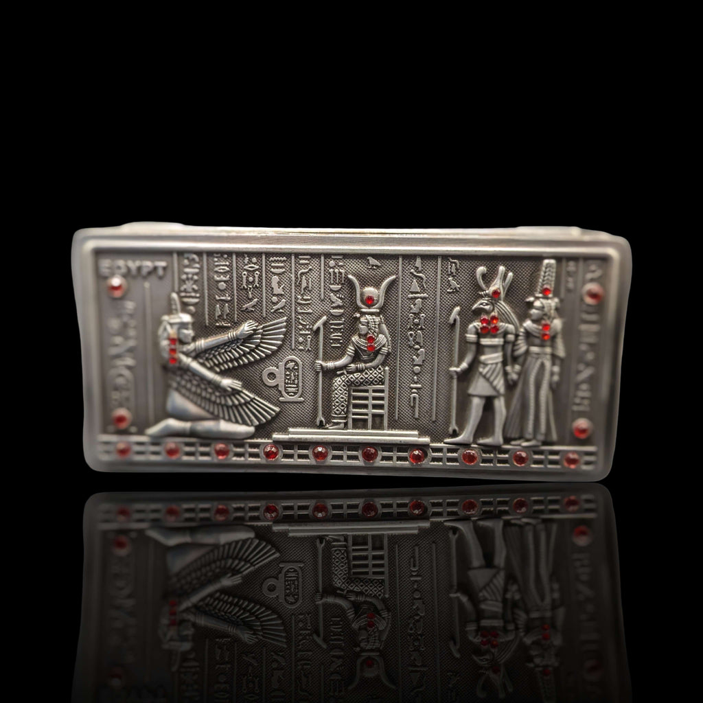 Metal Egyptian Jewellery Box