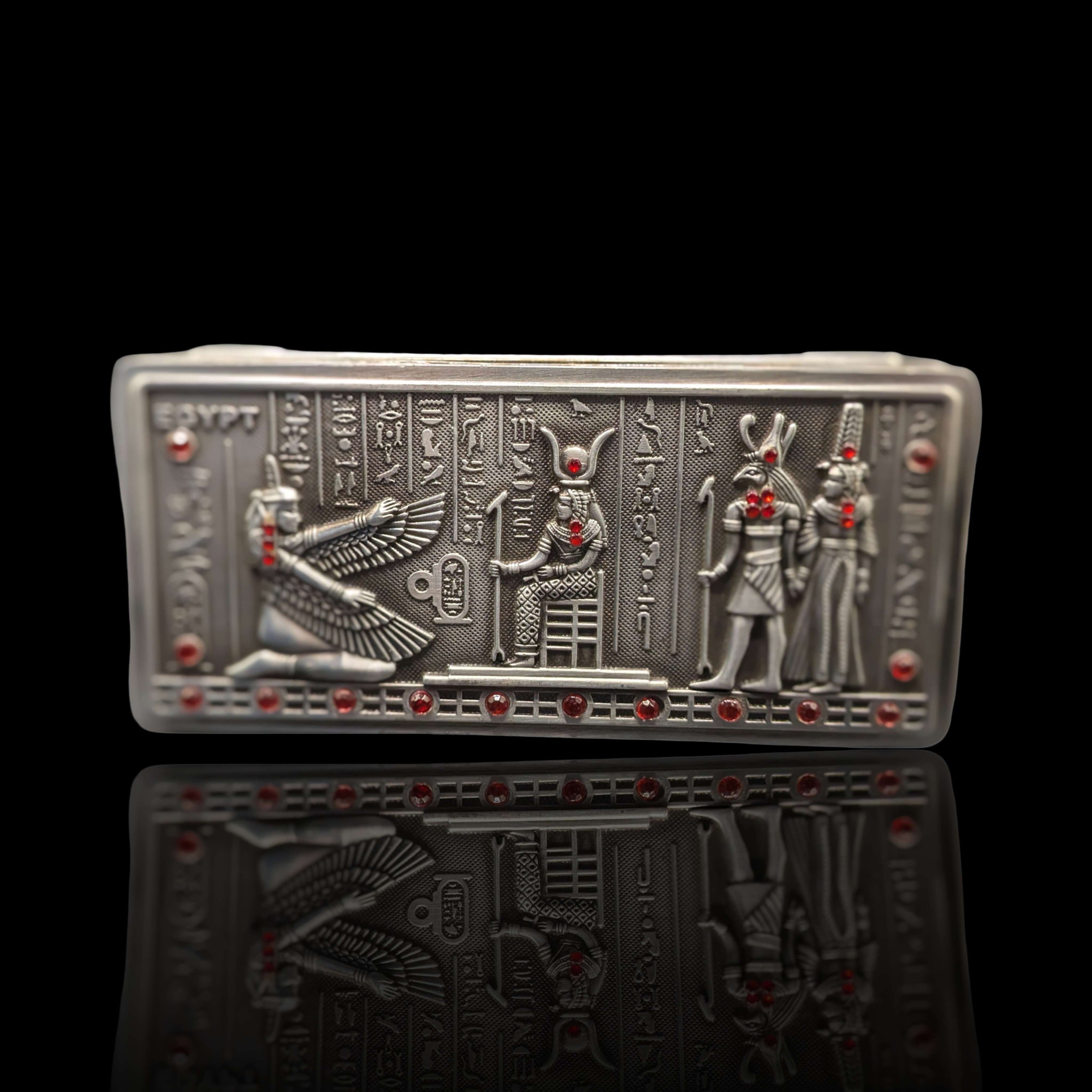 Metal Egyptian Jewellery Box